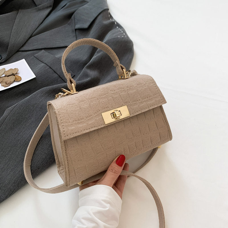 Borsa a tracolla piccola e alla moda, semplice, per il tempo libero, da donna, con una sola spalla