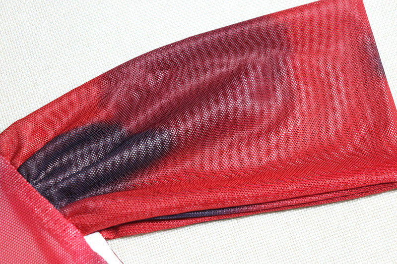 Robe sexy à imprimé floral et manches longues, dos nu, jupe à la hanche, pull