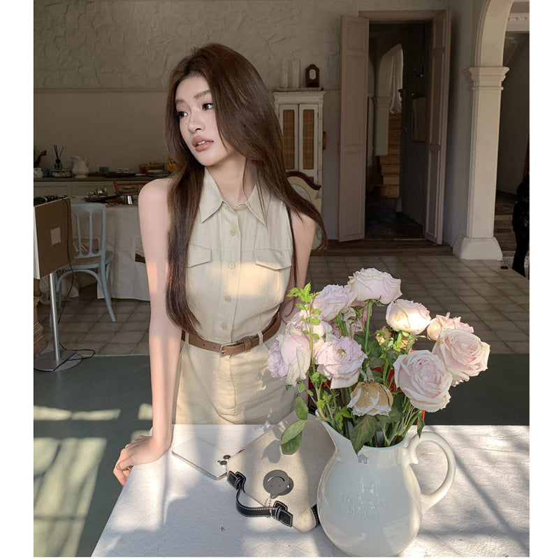 Jupe longue moulante unie Design Commuter