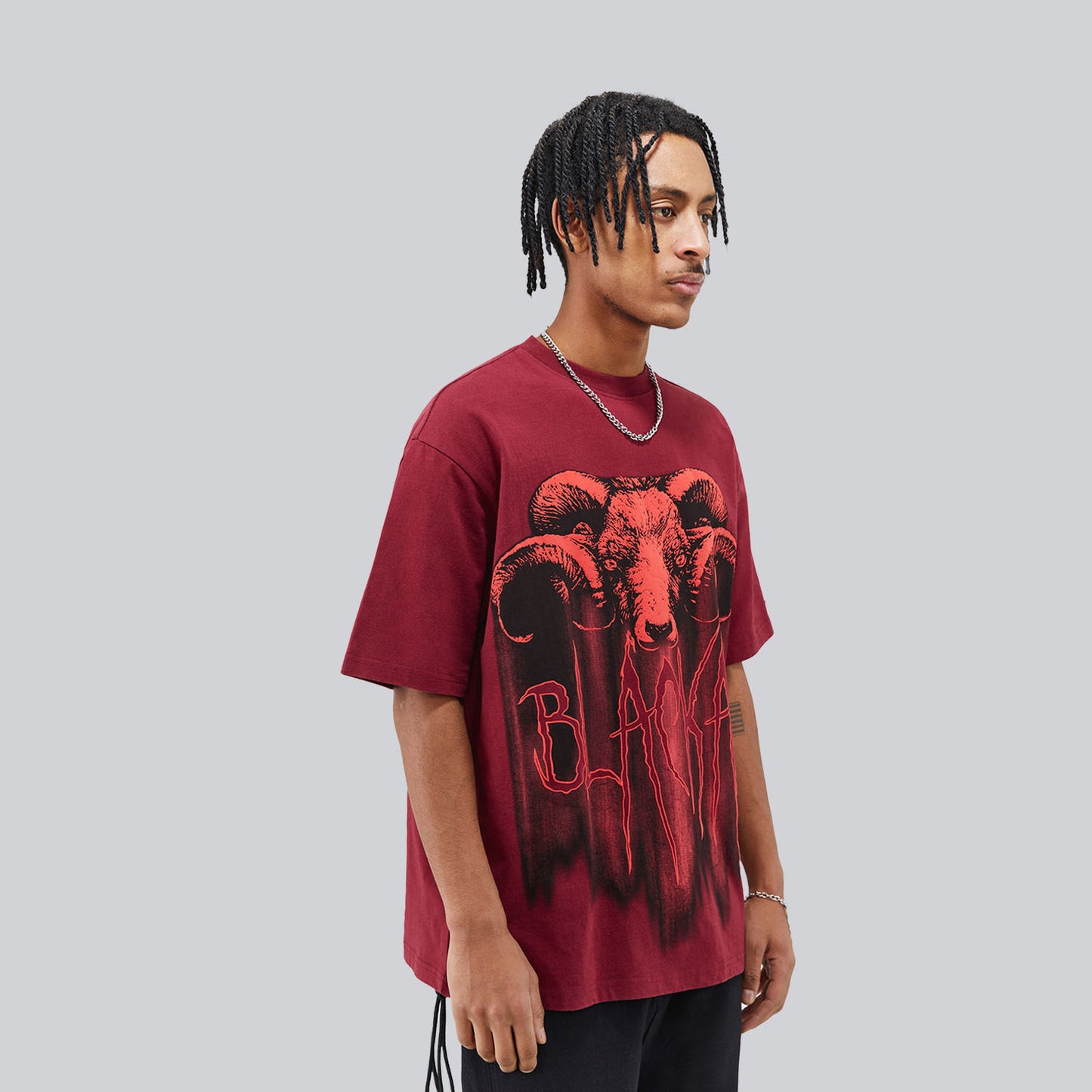 T-shirt à manches courtes pour homme, motif animal, décontracté, tendance