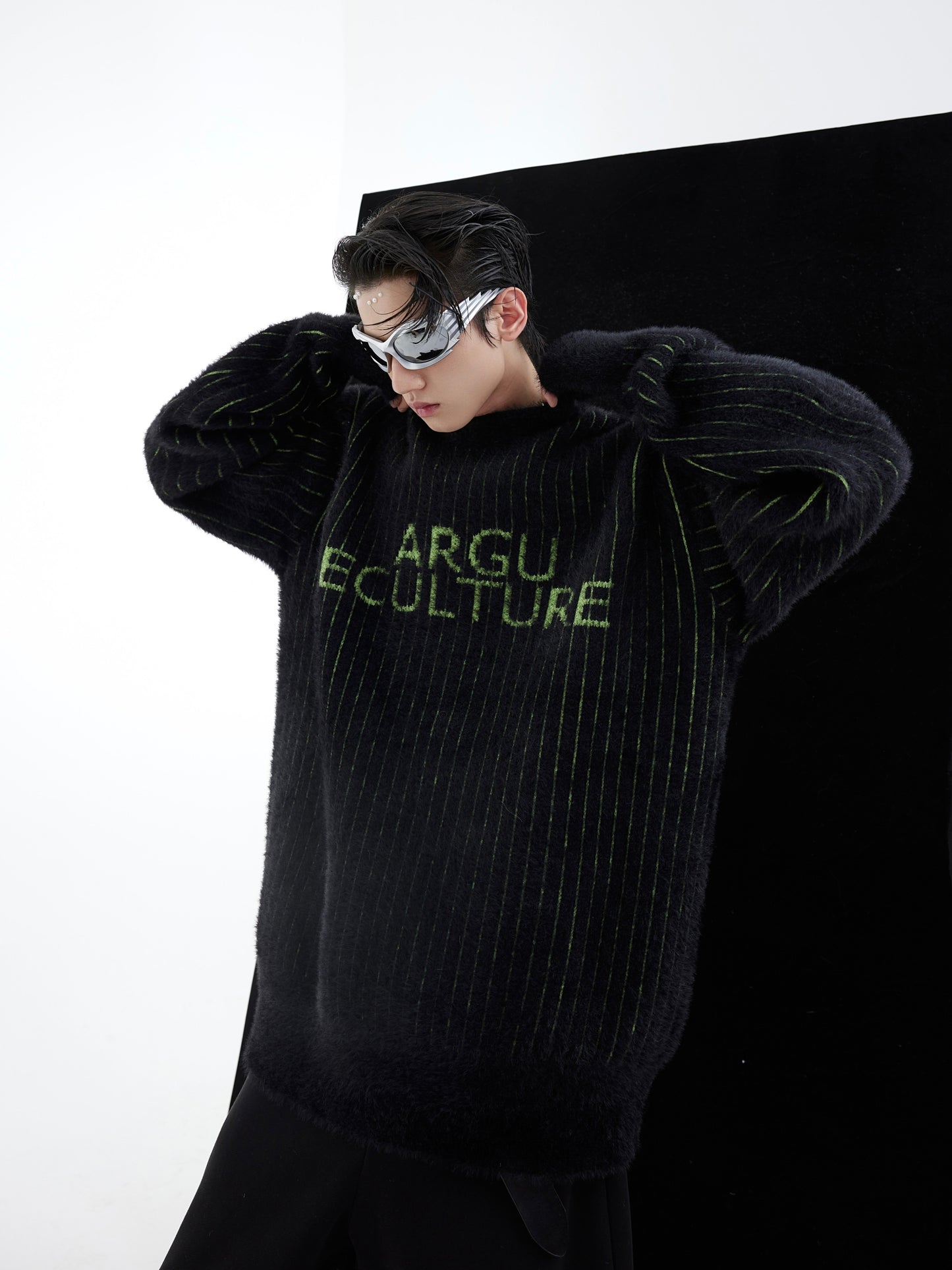 Pull en maille épaisse à motif Pit