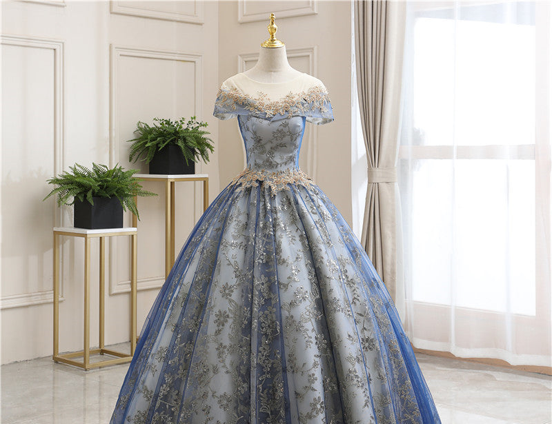 Costumes de couleur longue robe d'examen d'art vocal de beauté vocale