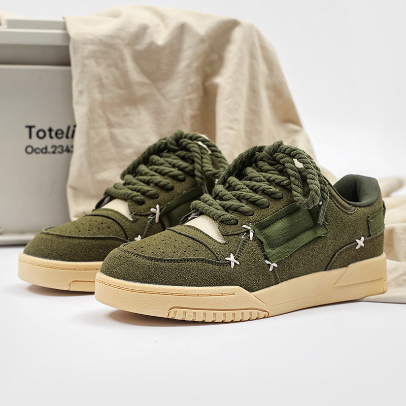 Chaussures décontractées de style couple assorties aux couleurs