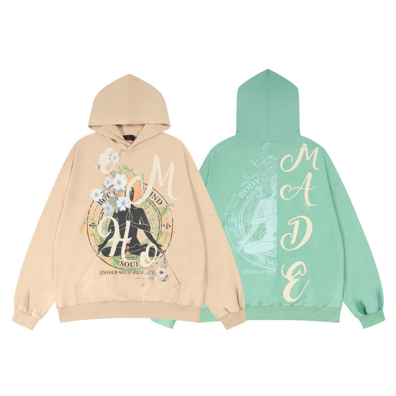 High Street Heavyweight Sweater Pullover Couple Top