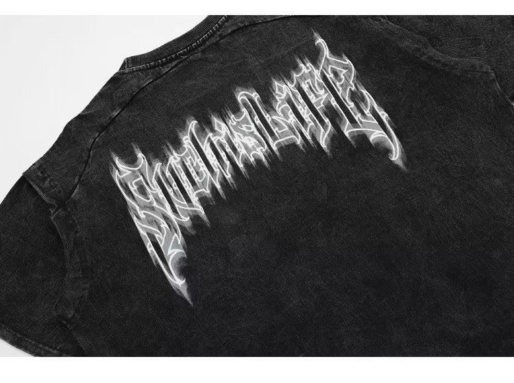 T-shirt d'été à manches courtes pour amoureux, imprimé lettres