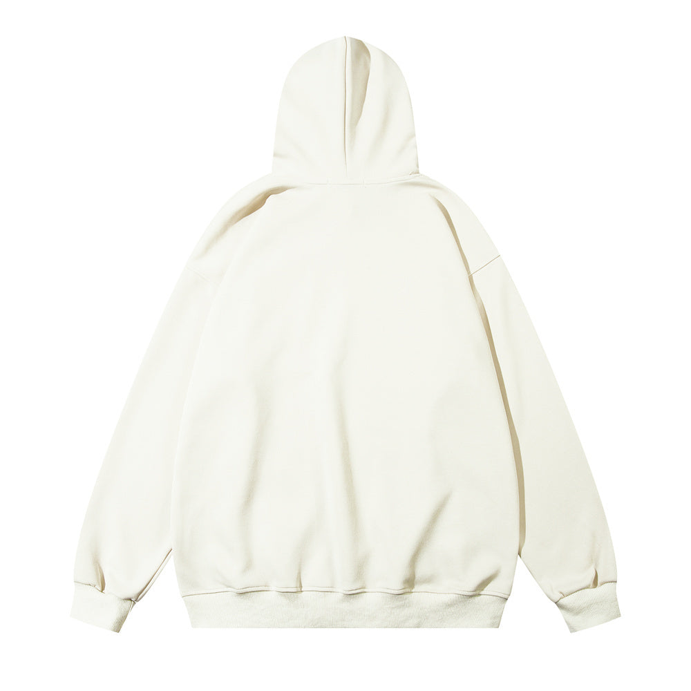 Sweat à capuche imprimé dessin animé tendance pour hommes