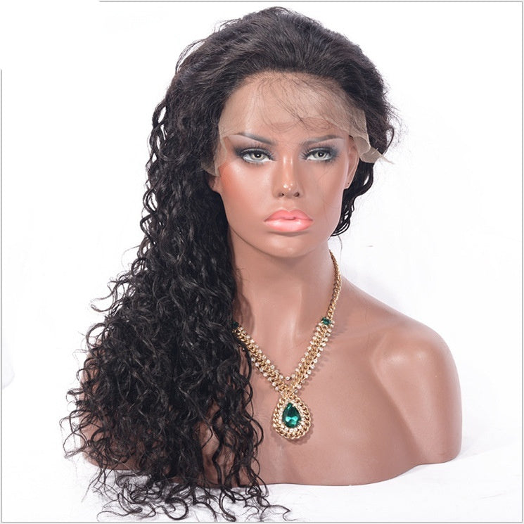 Simple And Versatile Realistic Curly Headband Wig