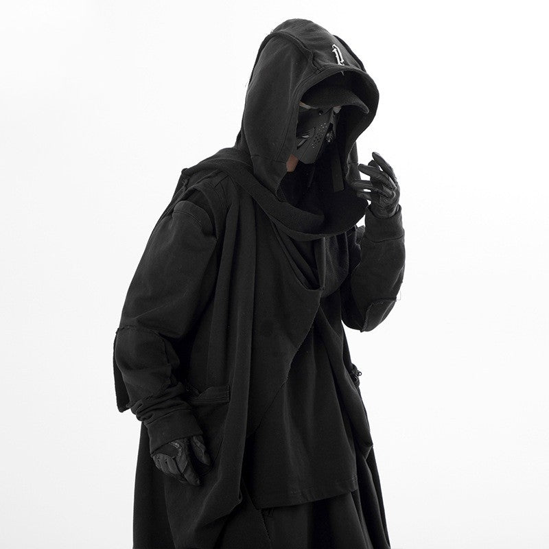 Haut de travail décontracté à capuche pour homme