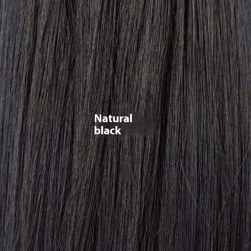 Long Straight Hair Wig Lace Medium Dark Brown Wig