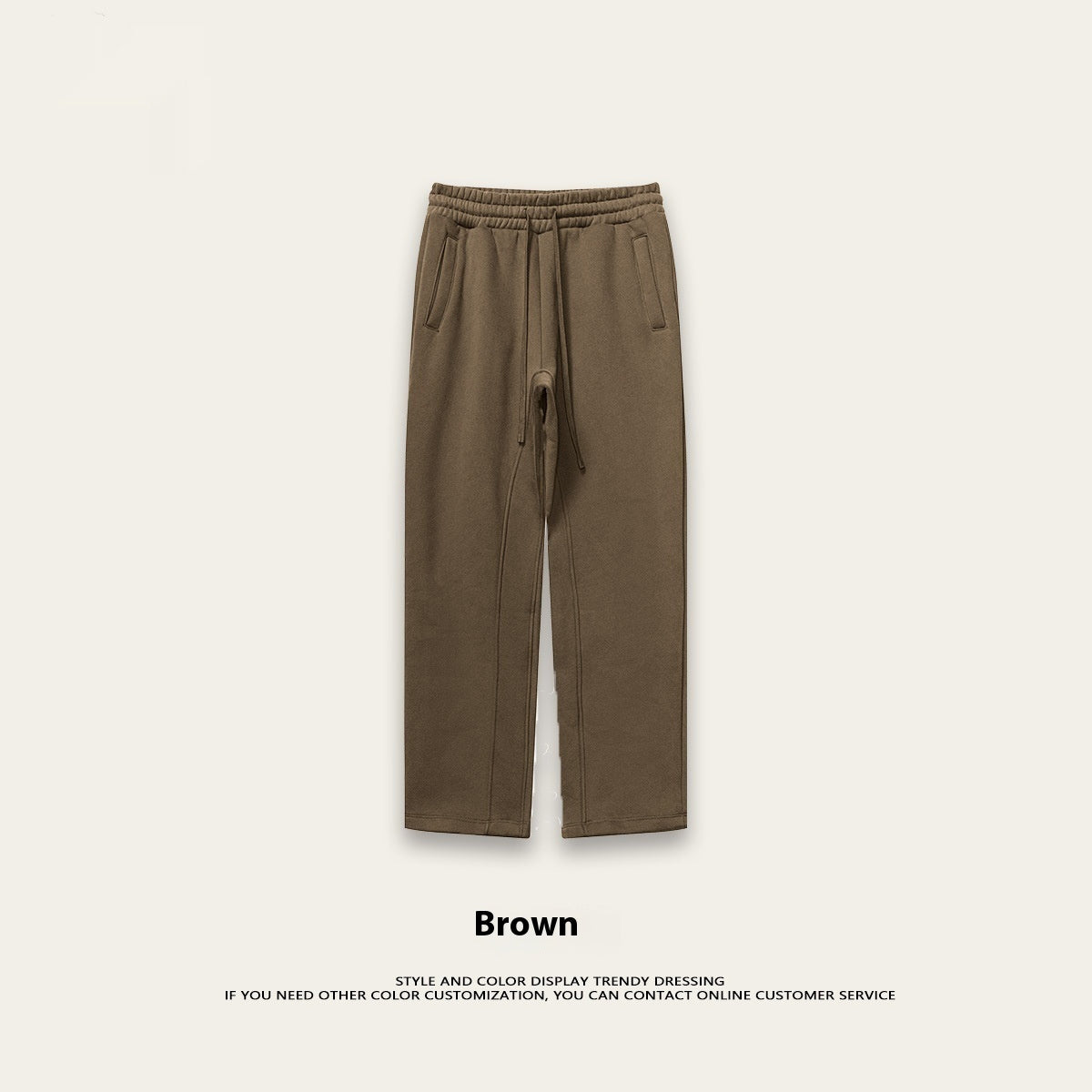 Autumn Fleece Solid Color Hooded Sweater Casual Loose Cardigan Sports Pants