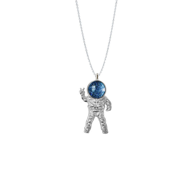 Astronaut Couple Necklace Fashion