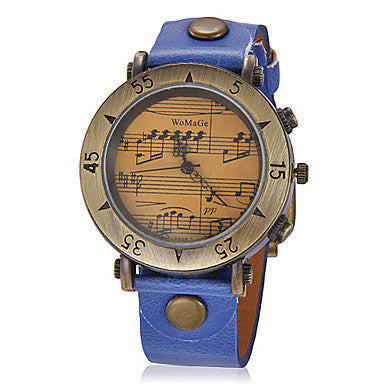 New Music Symbol Watch Fashion Novel Men's Watch