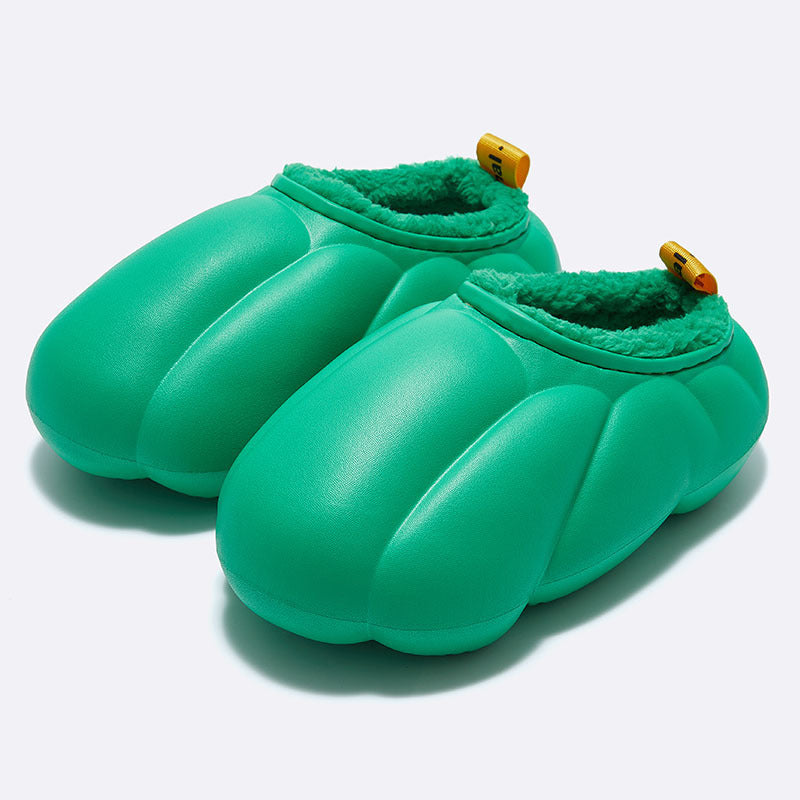 Wear Home Plush Shoes Outside