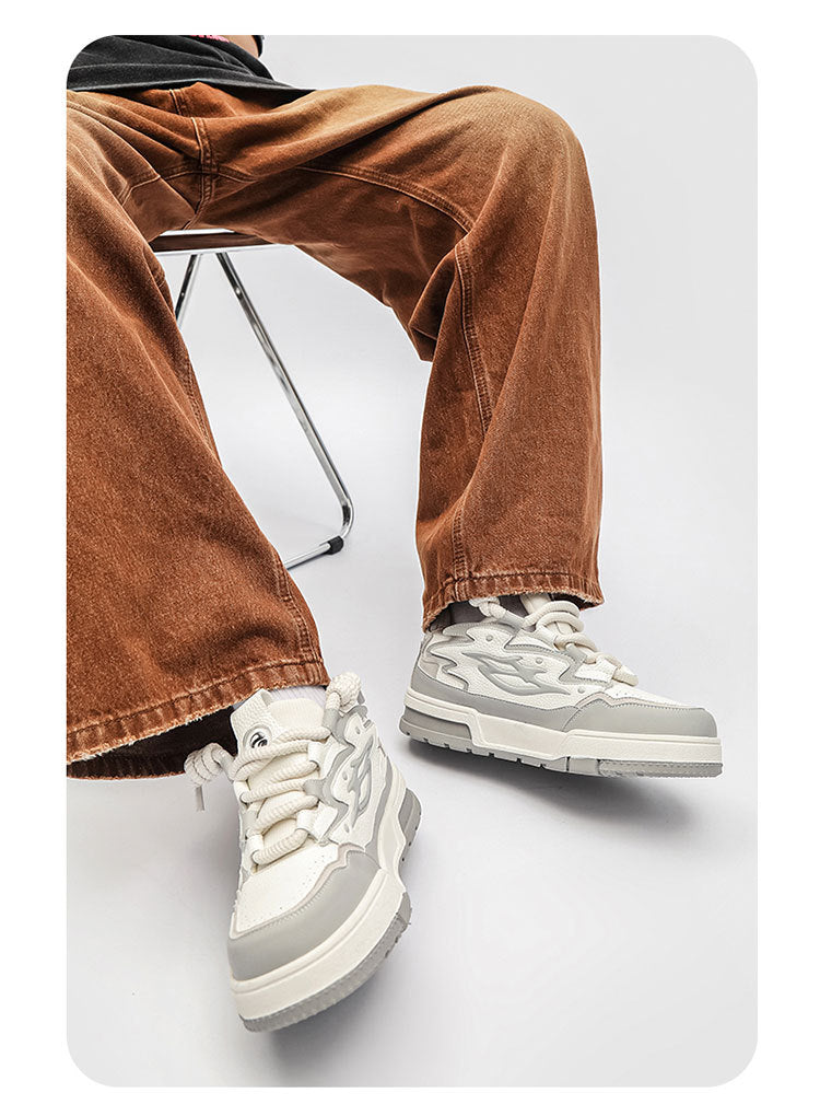 Platform All-match Height Increasing Niche Personality Korean Casual Shoes