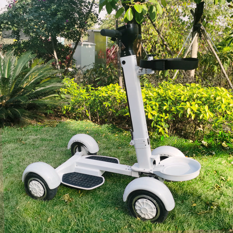 Vier Rad Golf Elektrische Klapp Licht Longboard Rasen Kurs Roller