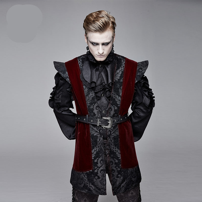 Veste sans manches rétro steampunk