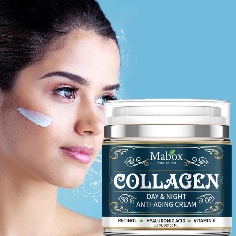 Crème hydratante pour le visage au collagène, produits de soins de la peau