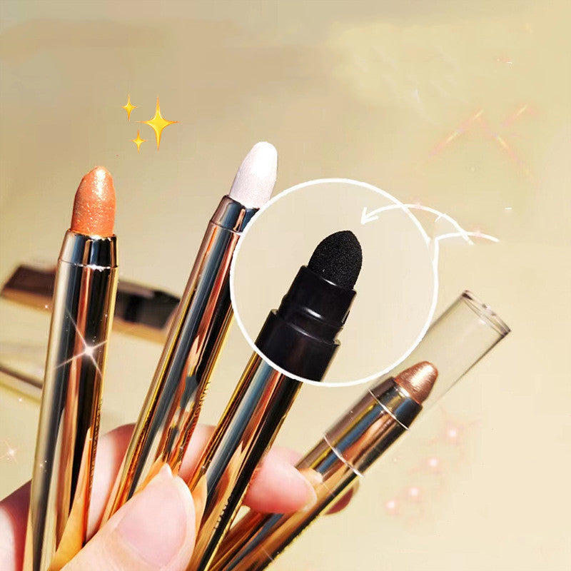 Highlighting Eyeshadow Stick With Pearlescent Fine Glitter Finishing