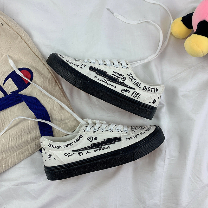 Little White Shoes Women"s Spring Canvas Shoes