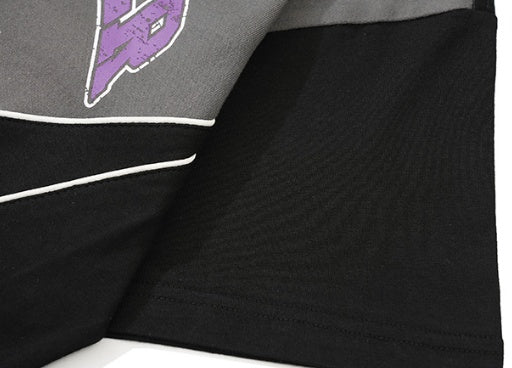 T-shirt à manches courtes débardeur à épaules dénudées, style rétro, à motifs colorés, tendance High Street.