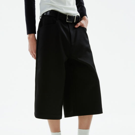 Solid Color Profile Suit Cropped Pants Trend All-match Casual