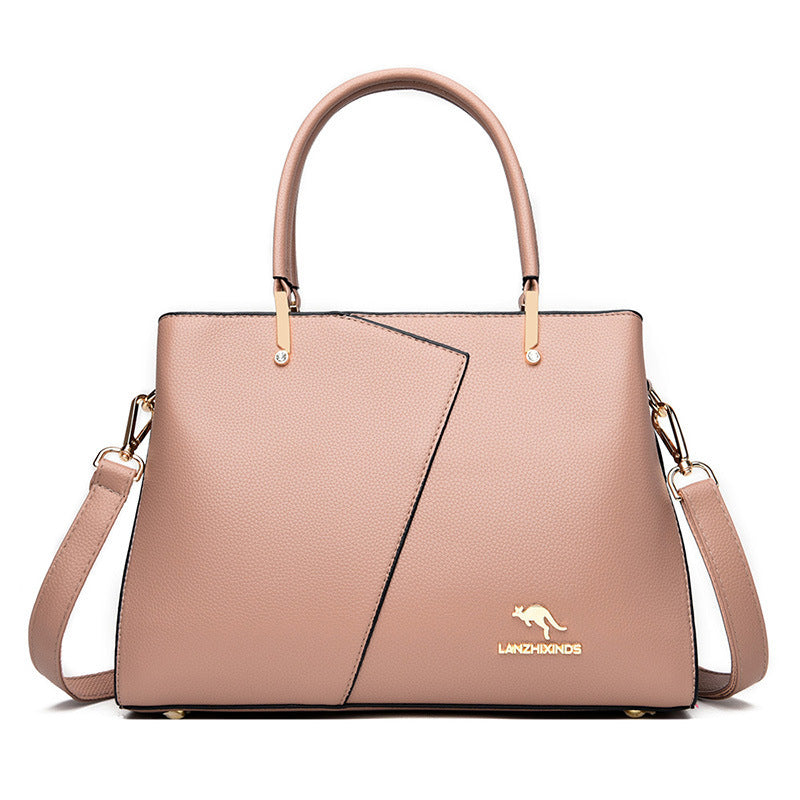 Middle-aged Mother Bag Simple Atmosphere Messenger Shoulder Handbag