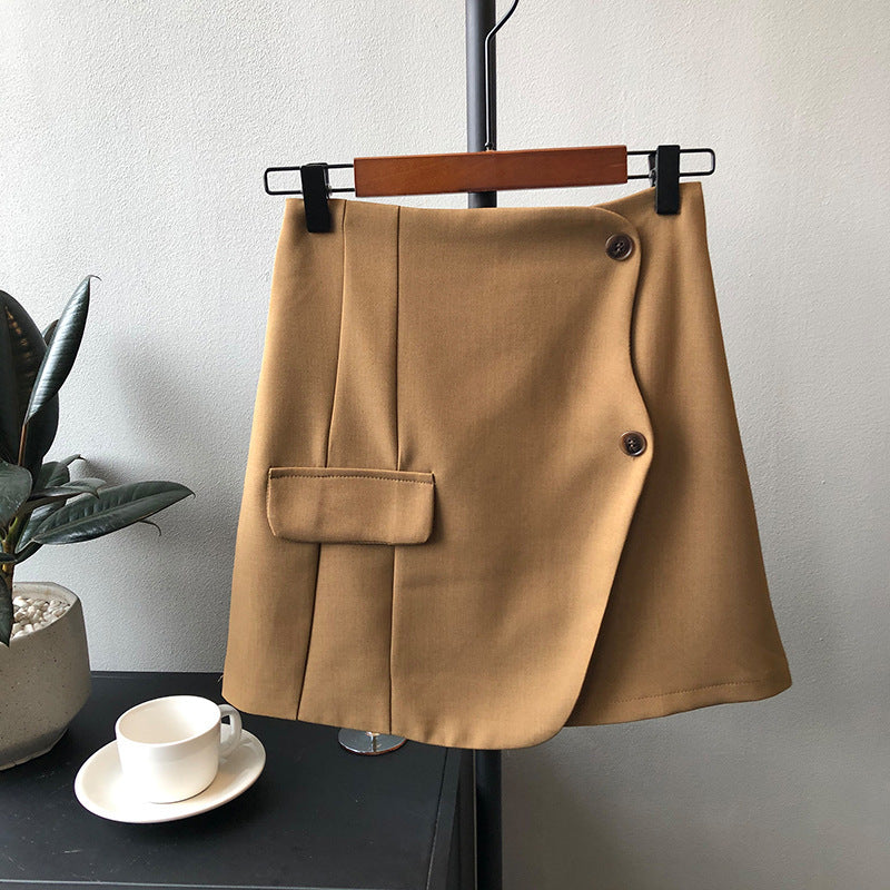 Jupe de costume double à la mode