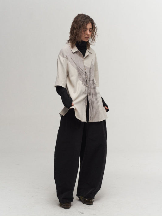 Short Sleeve Shirt Special-interest Design