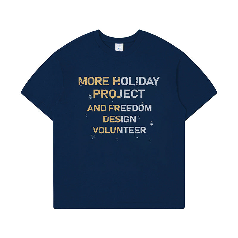 Stylish Loose Short Sleeve Street Men's Leisure